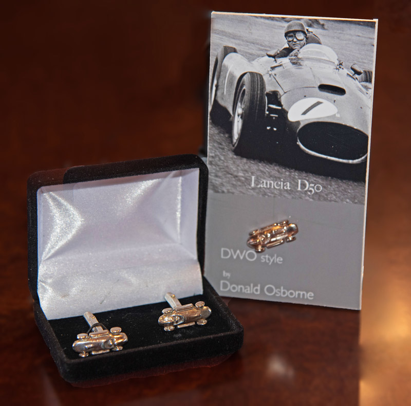 Lanciad50 Sterling Cufflinks