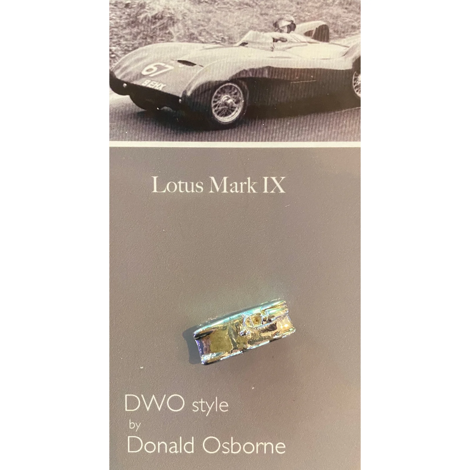 Lotus Mk Ix Sterling Lapel Pin